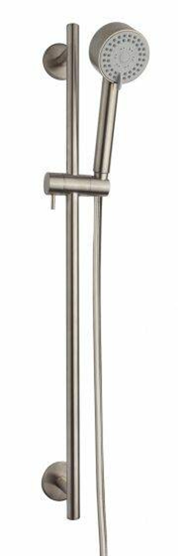 Wiesbaden "Unimatch-Cadans" glijstangset 72 cm Geborsteld staal