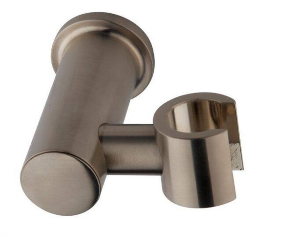 Wiesbaden "Unimatch" handdouchehouder met kantelbare opsteek Geborsteld staal