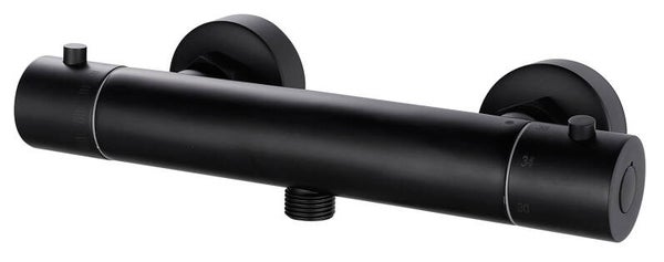 Xellanz "Rio" thermostatische douchemengkraan 15cm Mat-zwart