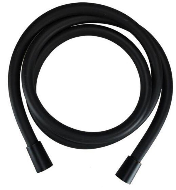 Wiesbaden "Unimatch" doucheslang 150 cm Mat-zwart