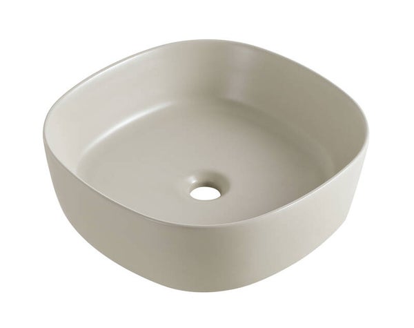 Wiesbaden "Sofia waskom rond 44 x 44 x 13,5 cm keramiek Beige