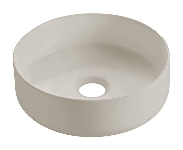 Wiesbaden "Colosso" waskom rond 36 x 12 cm keramiek Beige