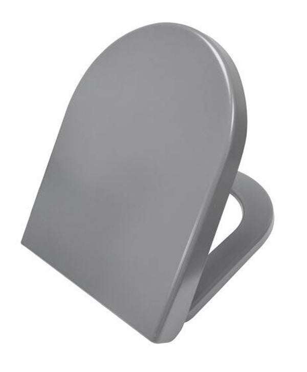 Wiesbaden "Vesta" Soft-Close closetzitting 52 cm Mat-grijs
