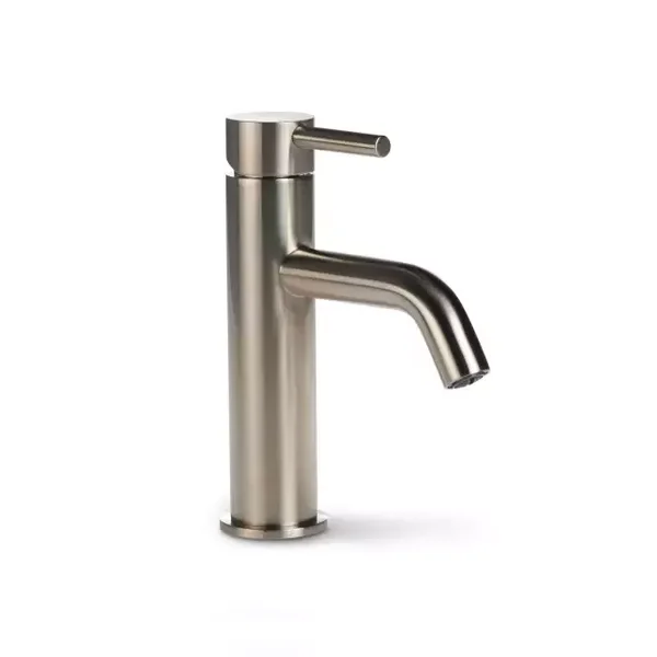 Blue-Label "Brondby-Xl" wastafelkraan Geborsteld nikkel