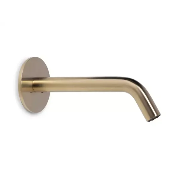 Schiphorst-Sanitair "Blue-Brondby-Xl" Baduitloop 20cm Geborsteld goud