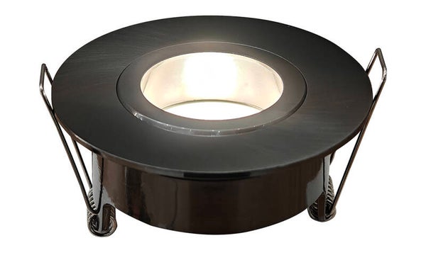 Wiesbaden "Spotz" inbouwspot enkel dimbaar IP65 Gunmetal
