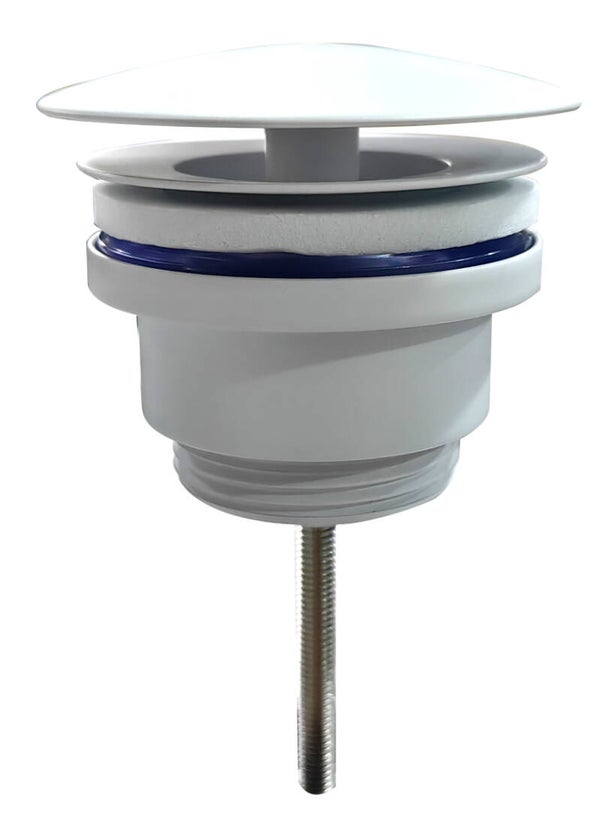 Wiesbaden "Unimatch" vaste waste Keramisch Glans-wit