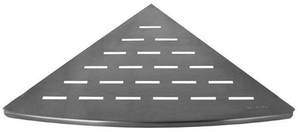 Wiesbaden "InWall" hoekplanchet RVS