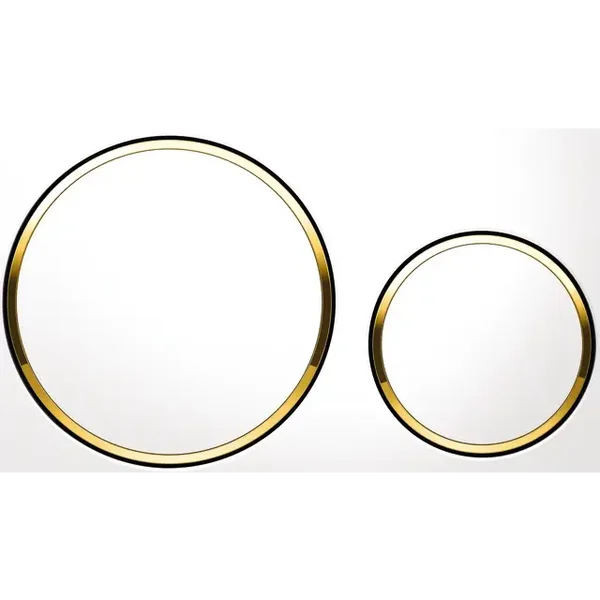 Geberit bedieningsplaat Sigma-20 Type: 115.882.KK.1 Wit/Goud/Wit
