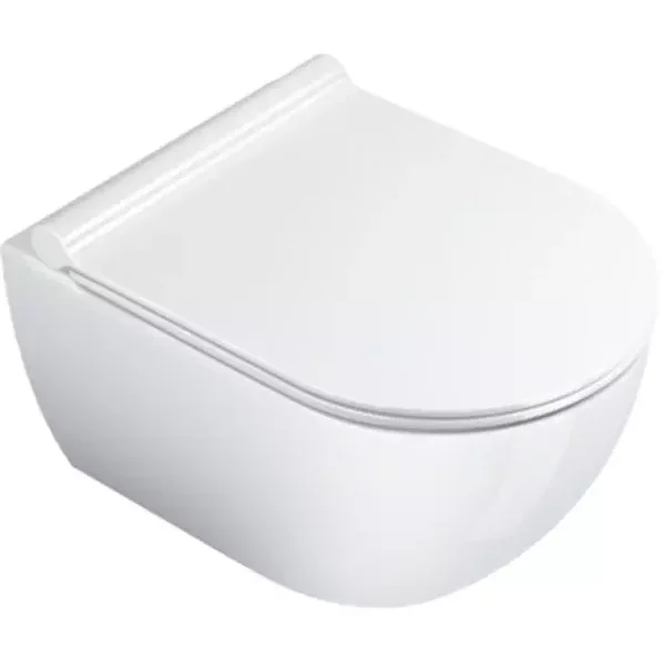 Catalano "Sfera" Newflush wandcloset 54 cm met Soft Close /Quick Release zitting 54cm Glans-wit