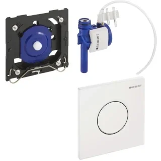 Geberit "Sigma-01" pneumatisch urinoir-sturing Wit