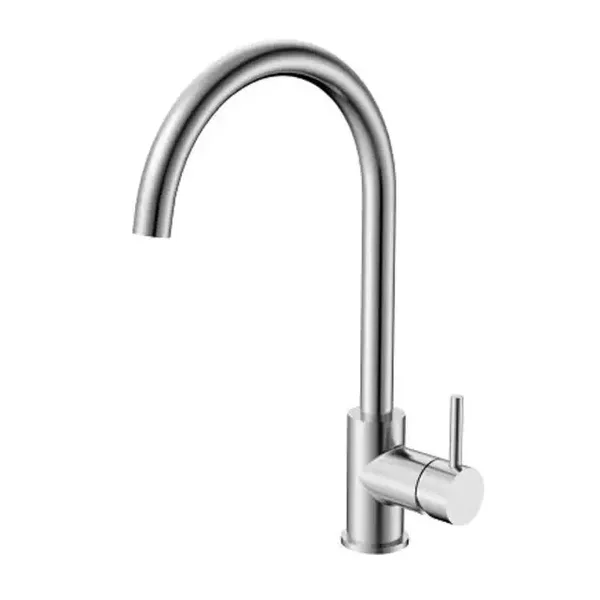 Blue-Label "Ribe" eengreeps keukenkraan C uitloop Chroom