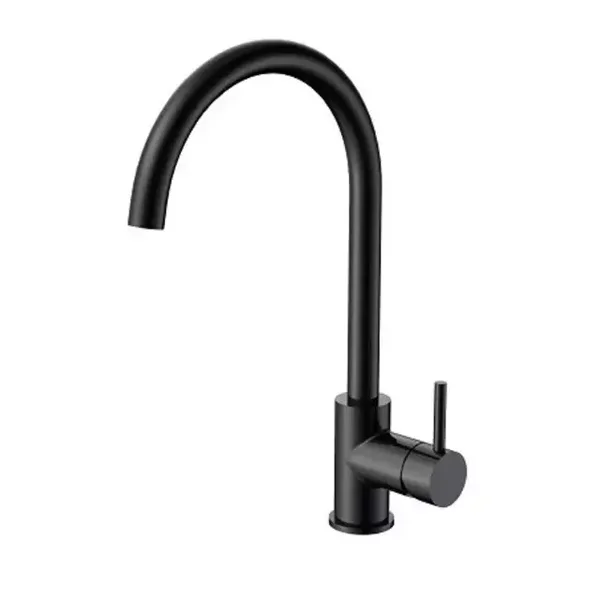 Schiphorst-Sanitair "Blue-Ribe" eengreeps keukenkraan C uitloop Mat-zwart