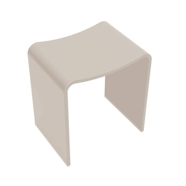Wiesbaden "Zita" kruk solid surface Beige