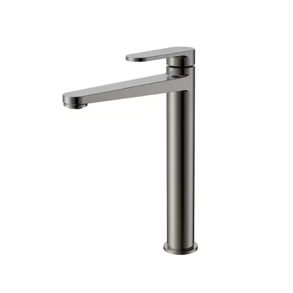 Blue-Label "Skive" Hoge wastafelkraan Gunmetal