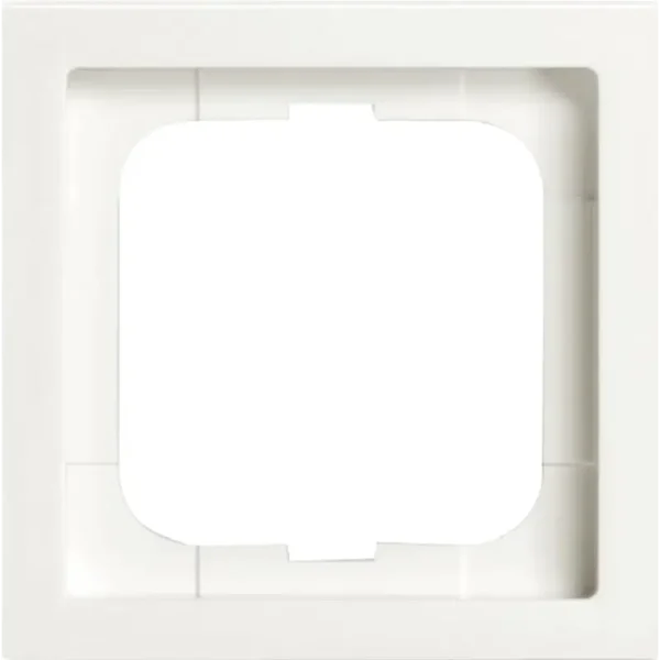 Busch-Jeager "Future Linear" 1-voudig afdekraam-Studio Mat-wit
