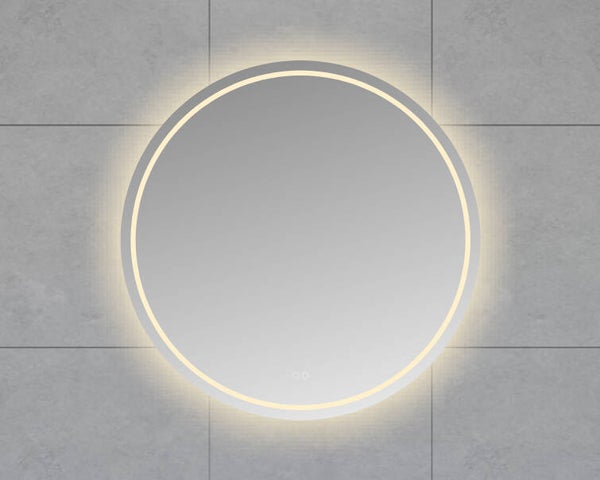 Wiesbaden "Lumora" spiegel rond met LED, dimbaar en spiegelverwarming 100 cm