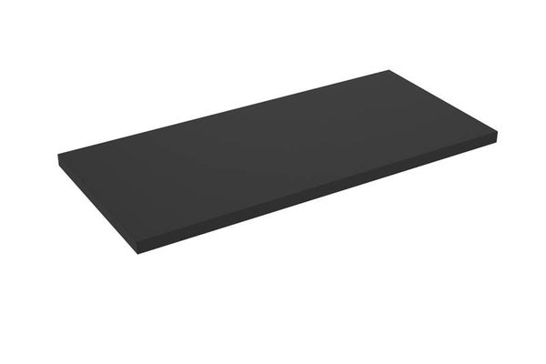 Wiesbaden "Alvara" topblad 100x46 cm Mat-zwart