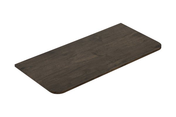 Wiesbaden "Sulora" topblad afgeronde hoeken 80 x 48 cm Bruin-eiken