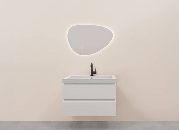 Wiesbaden "Alvara" onderkast met 2 laden 1 uitsparingen 100 x 46 cm Mat-wit