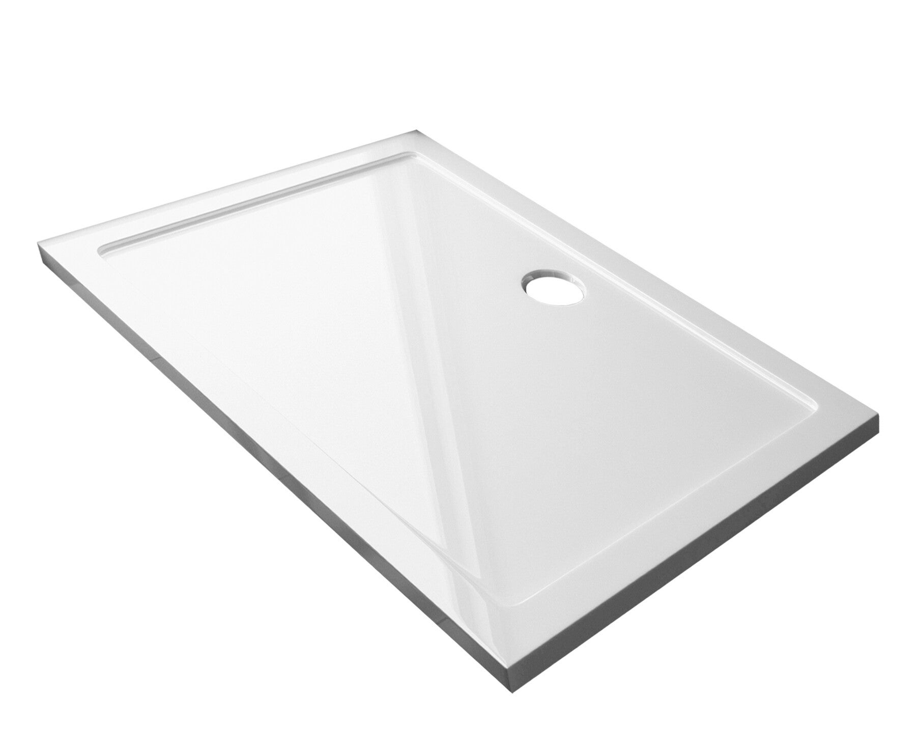 Best-Design "Dona" lage rechthoekige douchebak 160x90x6cm