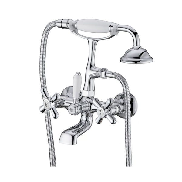 Best-Design "Liberty" badmengkraan met garnituur Chroom