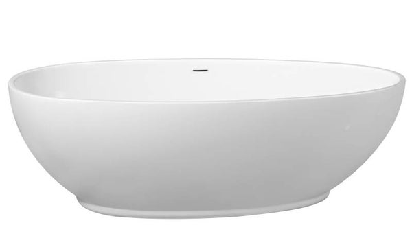 Best-Design "Bomber" vrijstaand bad 180x90x58cm Glans-wit