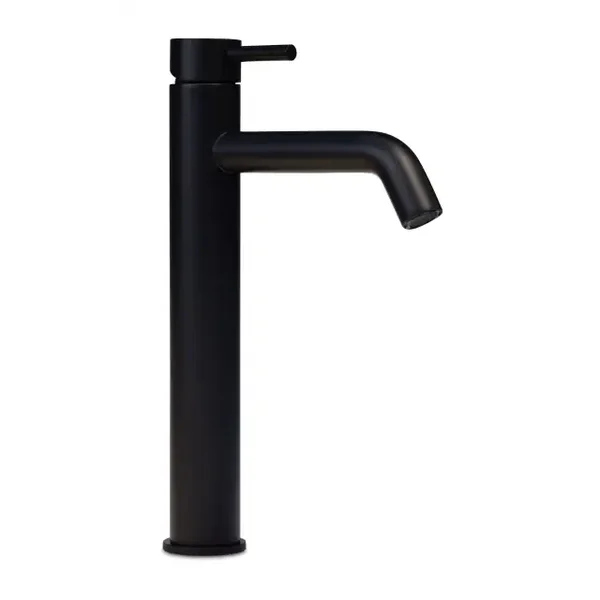 Blue-Label "Brondby-Xl" Hoge wastafelkraan Mat-zwart