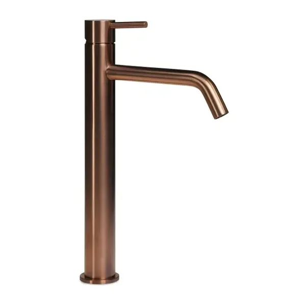 Blue-Label "Brondby" Hoge wastafelkraan Geborsteld brons