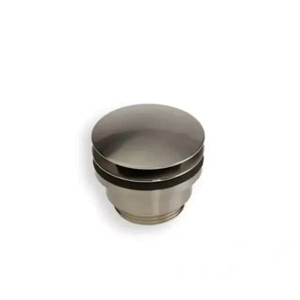 Schiphorst-Sanitair "Blue-Brondby" klik/vaste waste Geborsteld nikkel