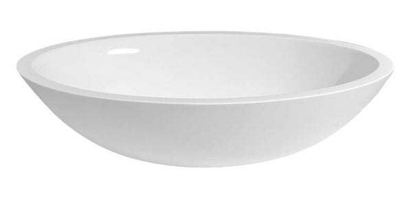 Best-Design "Epona" opbouw-waskom "Just-Solid" 52 cm Glans-wit