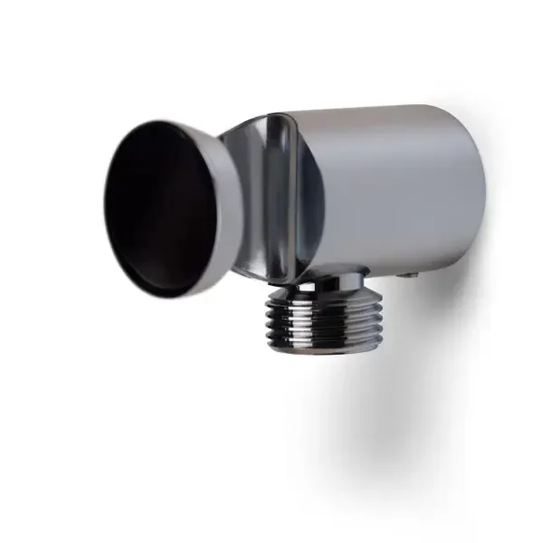 Schiphorst-Sanitair "Blue-Brondby" handdouchehouder met slangaansluiting Chroom