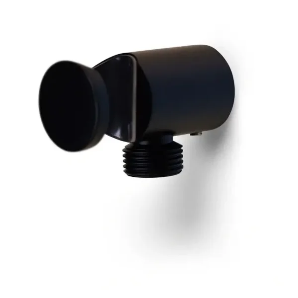 Schiphorst-Sanitair "Blue-Brondby" handdouchehouder met slangaansluiting Mat-zwart