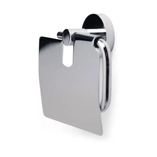 Schiphorst-Sanitair "Blue-Vida-Facet" Toiletrolhouder met klep Chroom