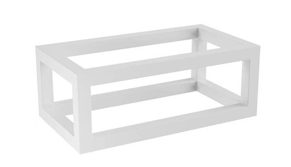 Wiesbaden "Nick" frame voor fontein 395 x 150 x 215 mm Mat-wit