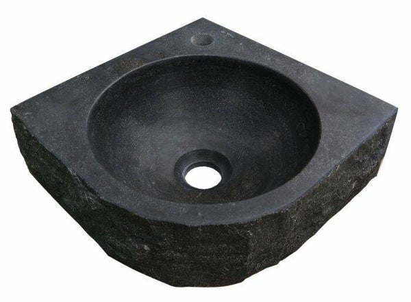 Wiesbaden "B-stone" hamerslag hoekfontein 30 x 30 cm Hardsteen-gezoet