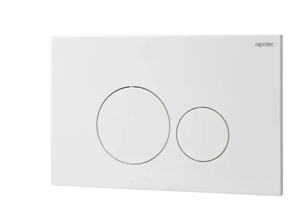 WC bedieningspaneel by Rapotec o.a geschikt voor de UP320 Mat-wit