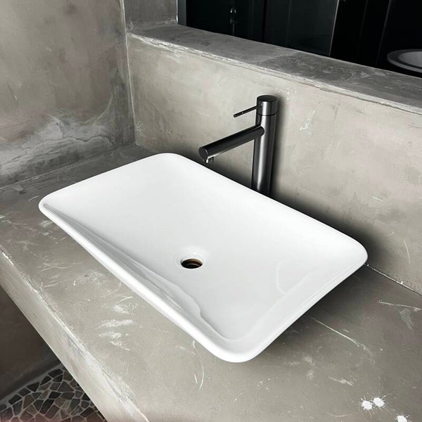 Best-Design "Azam" opbouw wastafel 58x36x11,5cm
