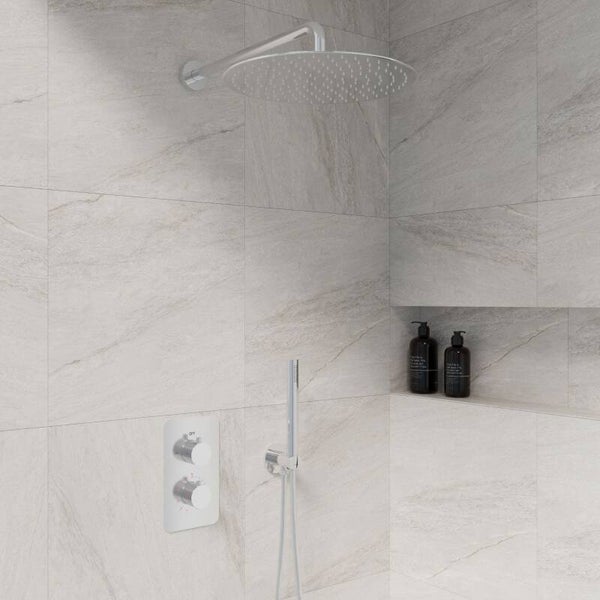 Best-Design "One-Pack" inbouw-regendoucheset "Verona-M-200" Chroom