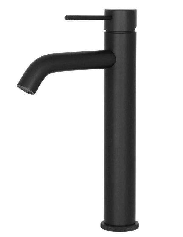 Best-Design "Nero-Nerola" Hoge-wastafelmengkraan Mat-zwart