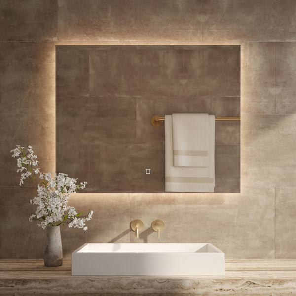 Best-Design "Angola" Spiegel incl.LED B=80 x H=60 cm