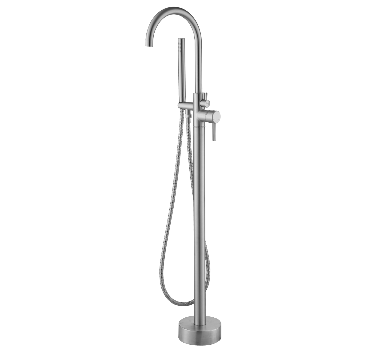 Best-Design "Dresden-Ore" vrijstaande badkraan H=112 cm RVS-304