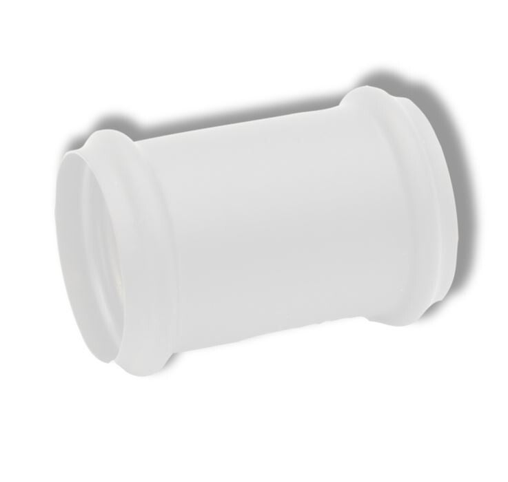 Best-Design "White" sok (koppelstuk) 32mm Mat-wit