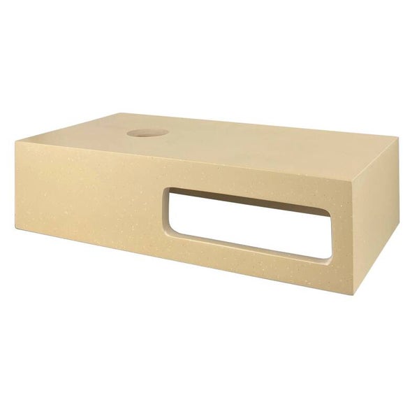 Best-Design Fontein-Planchet "Malo" Just-Solid 40x21x10cm Sandstone