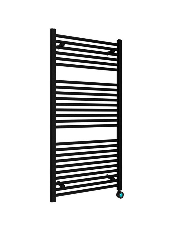 Best-Design "Senden-Black" Elektrische Radiator 640 W 1200x600mm Mat-zwart