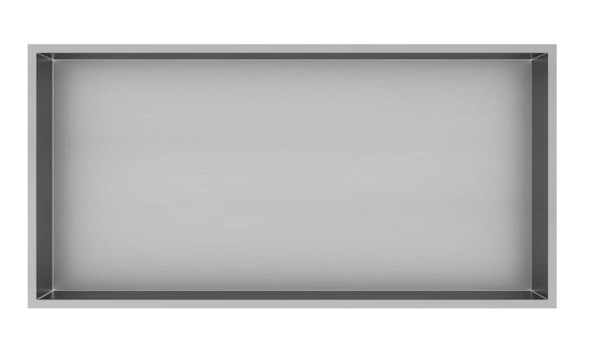 Best-Design "Ore-Lotus" inbouwnis 61x30.5x7 cm RVS