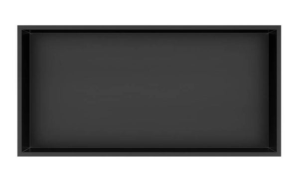 Best-Design "Nero-Lotus" inbouwnis 61x30.5x7 cm Mat-zwart