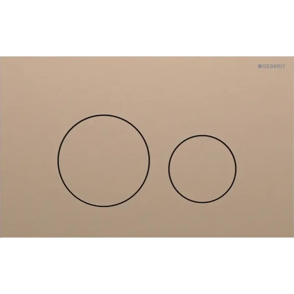 Geberit bedieningsplaat Sigma-40 Type: 115.628.QB.1 rood-goud