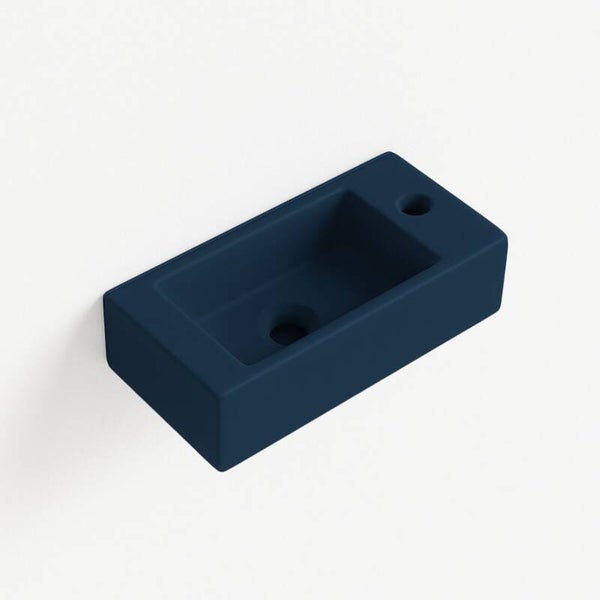 Best-Design "Farnetta" fontein Rechts 37 x 18 x 9 cm Mat-donkerblauw