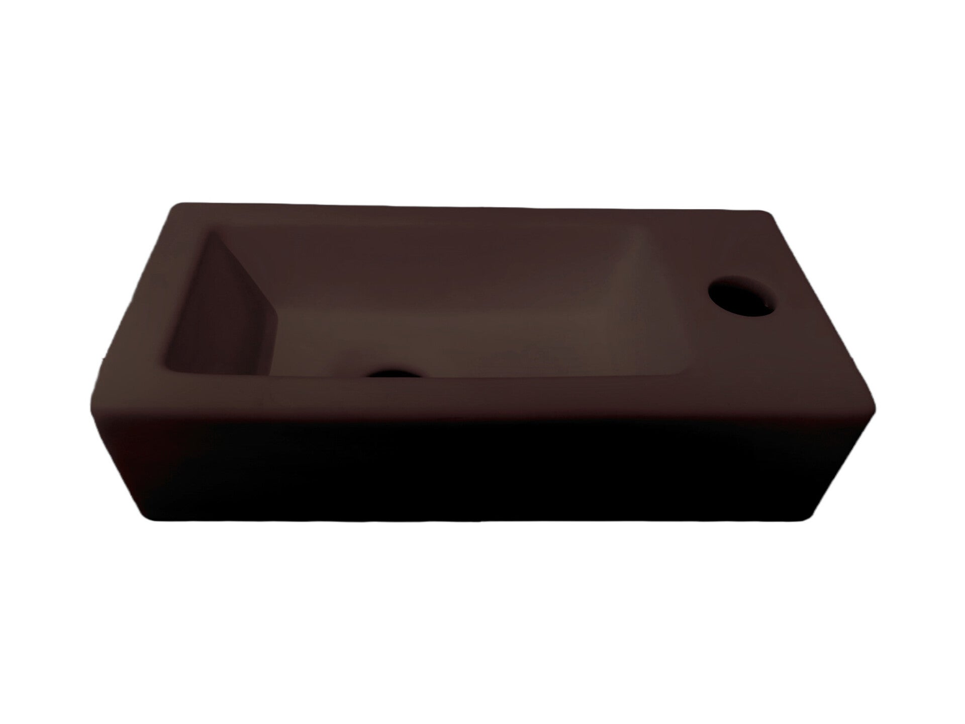 Best-Design "Farnetta" fontein Rechts 37 x 18 x 9 cm Mat-donkerbruin